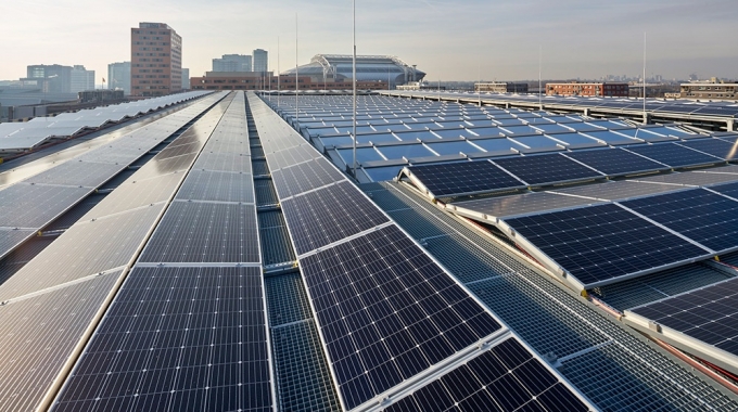 并网太阳能系统  2MW